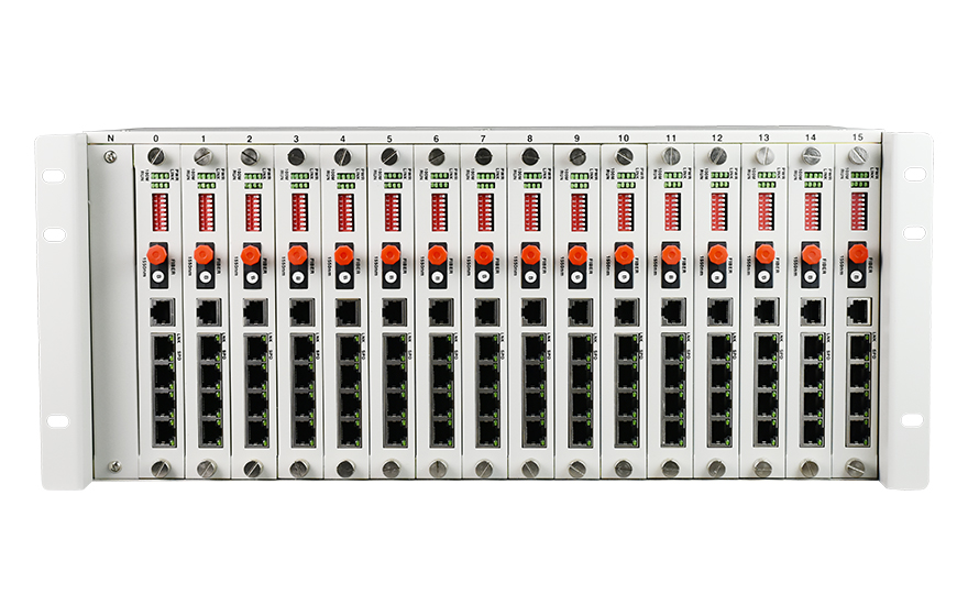 飛暢科技-4U 17槽綜合接入機(jī)框